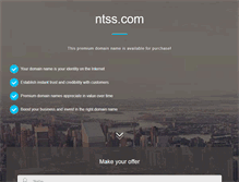 Tablet Screenshot of ntss.com